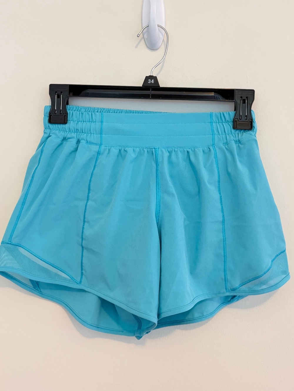 Lululemon - Women’s Aqua Athletic Shorts - Lightweight Comfort